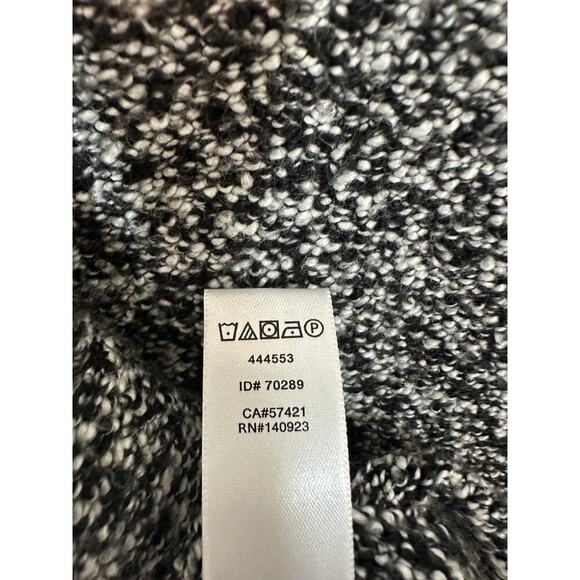 Loft Small Gray Layering Knit Sleeveless Cowl Neck Sweater Preppy Fall Work Vest - Picture 7 of 10